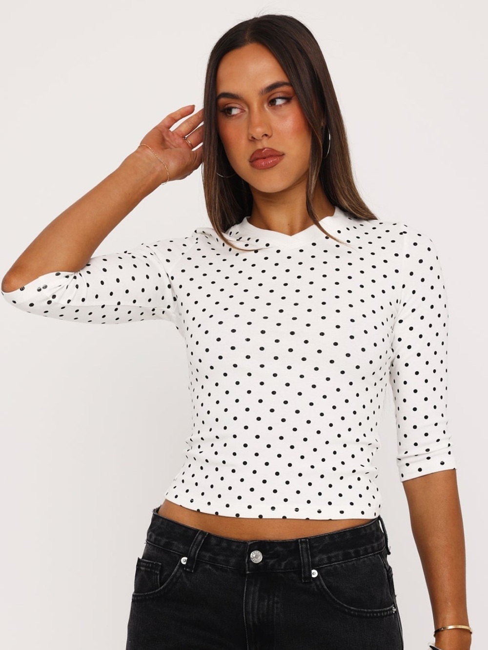 NEW White Fox Boutique Top